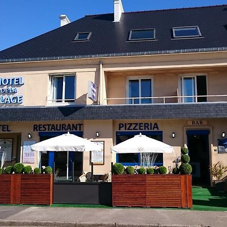 Hotel De La Plage Quinéville Buitenkant foto