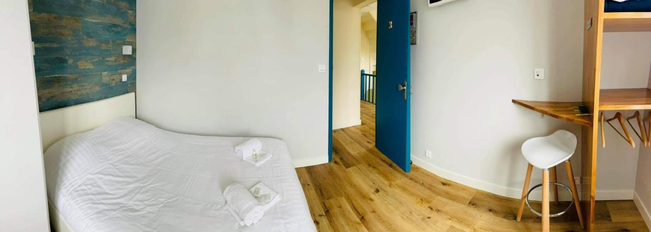 Hotel De La Plage Quinéville Buitenkant foto