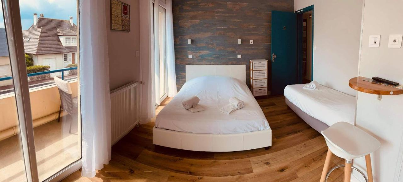Hotel De La Plage Quinéville Buitenkant foto
