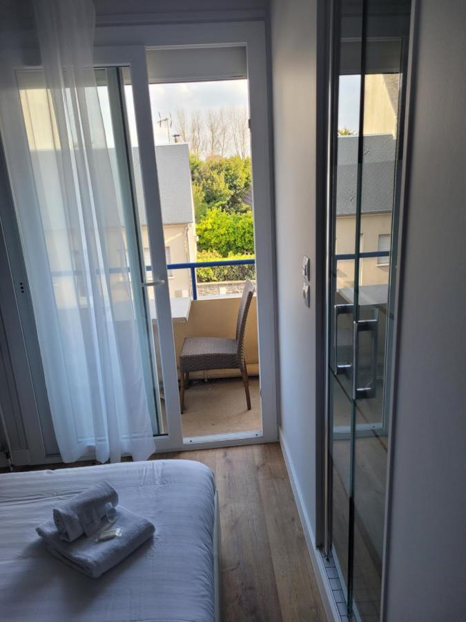 Hotel De La Plage Quinéville Buitenkant foto